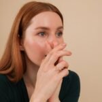 18K Solid Gold Marquise Natural Diamond Open Ring - 图片 3