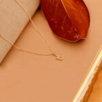 Minimalistic Diamond Lightning Bolt Necklace - Image 3