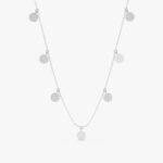 Mixed Coin Drop Necklace - 图片 2