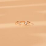 Mixed Natural Diamond Open Ring - Image 5