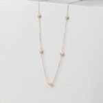 Moonstone Station Necklace - 图片 2