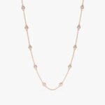 Multi Diamond By The Yard Necklace - Image 5