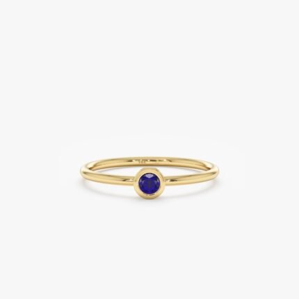Natural Blue Sapphire Ring