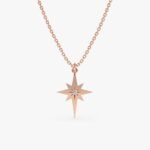 North Star Diamond Necklace - Image 5