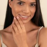 14K Solid Gold Opal and Natural Diamond Engagement Ring - Image 4