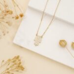 Paved Natural Diamond Hamsa Hand Necklace - Image 4
