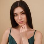 14K Solid Gold Petite London Topaz Natural Diamond Engagement Ring - Image 7