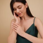 14K Solid Gold Petite Peridot Natural Diamonds Engagement Ring - 图片 3