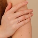Round and Marquise Moissanite Diamond Ring - Image 4