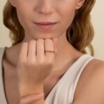 14K Solid Gold Ruby and Natural Diamond Garland Ring - Image 3