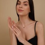 14K Solid Gold Ruby Necklace - Image 2