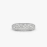 Salt and Pepper Natural Diamond Ring - 图片 2