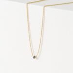 Single Black Diamond Necklace - Image 2