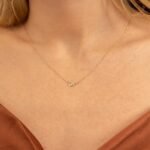 Single Natural Diamond Lucky Eye Necklace - Image 6