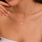 Single Natural Diamond Starburst Necklace - 图片 5