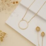 Solid Gold Circle Of Life Necklace - 图片 4