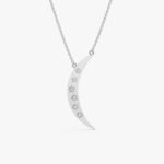 Star Studded Crescent Necklace - 图片 2