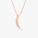 Star Studded Crescent Necklace - 图片 4