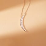 Star Studded Crescent Necklace - 图片 6