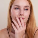 14K Solid Gold Thick Natural Diamond Channel Set Ring - 图片 4