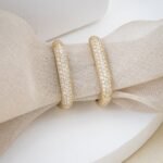 Thick U Shape Natural Diamond Hoops - Image 4