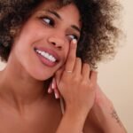 14K Solid Gold Triple Bezel Natural Diamond Ring - Image 5