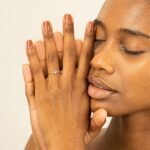 14K Solid Gold Triple Natural Diamond Cluster Ring - Image 5