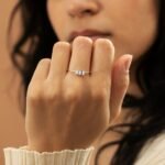 Triple Natural Diamond Cluster Ring - Image 3