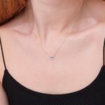 Turquoise Eye Diamond Necklace - 图片 4