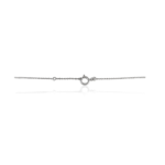 18k Gold Natural Diamond Heart Necklace - Image 5