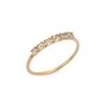 14K Solid Gold Moonstone Ring - Image 2