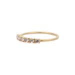 14K Solid Gold Moonstone Ring - Image 3