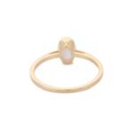 14K Solid Gold Moonstone Ring - Image 4