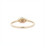 18K Solid Gold Quartz Ring - Image 4