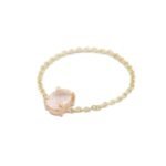 18K Solid Gold Quartz Ring - Image 3