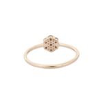 18K Solid Gold Rhodolite Ring - 图片 4