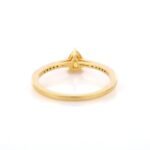 18K Solid Gold Sapphire Ring - 图片 7