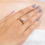 18K Solid Gold Sapphire Ring - 图片 5