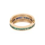 18K Solid Gold Sapphire Ring - Image 4