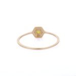 18K Solid Gold Sapphire Ring - 图片 4