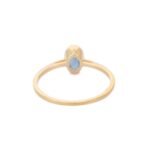 18K Solid Gold Sapphire Ring - Image 4