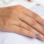 14K Solid Gold Natural Diamond Ring - Image 4