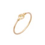 14K Solid Gold Natural Diamond Ring - Image 3