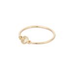 14K Solid Gold Natural Diamond Ring - Image 5