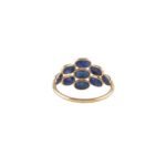 18K Solid Gold Sapphire Ring - Image 4