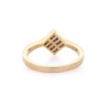 18K Solid Gold Sapphire Ring - 图片 4