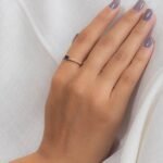 14K Solid Gold Sapphire Ring - 图片 4