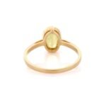 18K Solid Gold Sapphire Ring - 图片 6