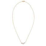 18k Star Natural Diamond Pendant Necklace - 图片 4