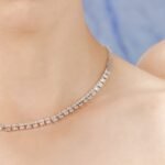 14K Gold Diamond Choker Necklace - 图片 6